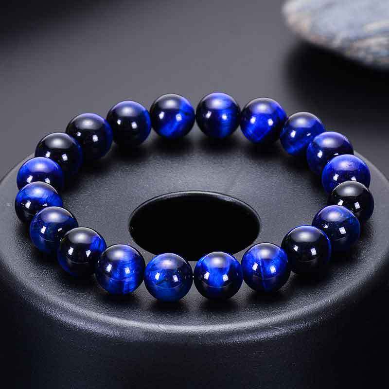 Brazalete de ojo de gato al por mayor tigre de tigre natural